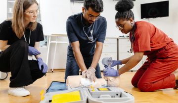 CPR Training Class In Progress