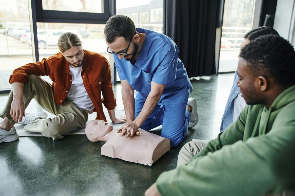 First aid course